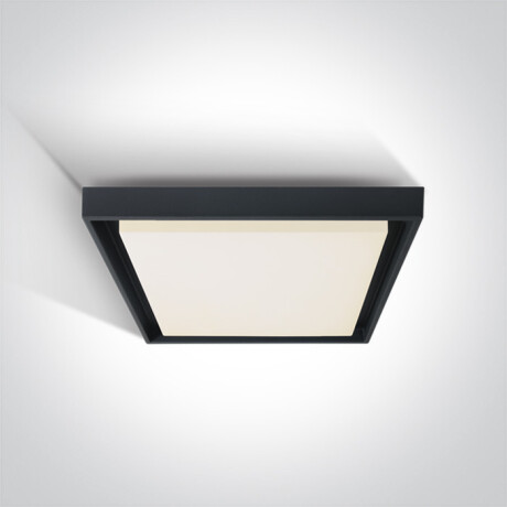 MOULKI plafoniera 30 W 3000 K IP54 bianca #1