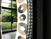 Specchi rotondo decorativi con luci da soggiorno - Donuts #11
