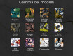 Specchi rotondo decorativi con luci da soggiorno - Dotted Triangles #8