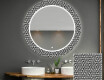 Specchi LED rotondo decorativi da parete da bagno - Triangless