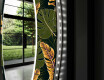 Specchi LED rotondo decorativi da parete per ingresso - Botanical Flowers #11