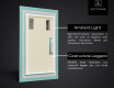 Specchio ingresso retroilluminato LED L11 #3