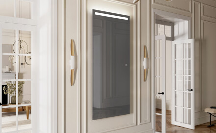 Specchio da parete rettangolare da ingresso L12