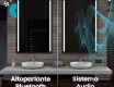 Specchio da parete rettangolare da ingresso L02 #7