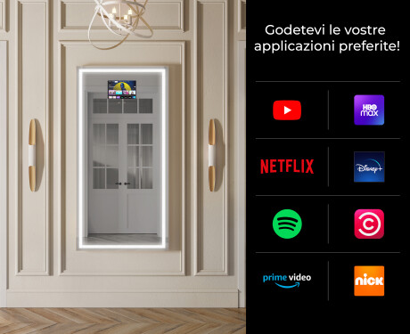 Specchio ingresso retroilluminato LED L49 #2