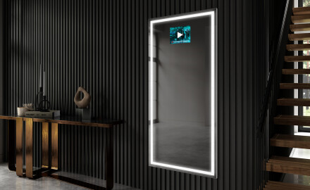 Specchio ingresso retroilluminato LED L49