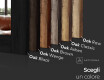 Verticale specchio rettangolare con cornice in legno L224 #3