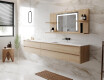 Specchio retroilluminato bagno con mensola L11 #5