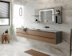 Specchio retroilluminato bagno con mensola L11 #8
