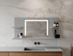 Specchio retroilluminato bagno con mensola L11 #9