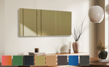 Arrotondati parete a specchio decorativi moderno L173