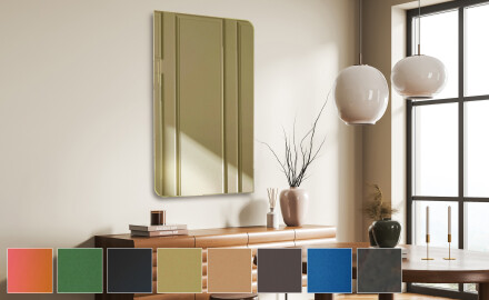 ZOUTYI Specchio retroilluminato, oscuramento a tre colori +  antiappannamento, specchio rotondo illuminato a LED per bagno Specchio  cosmetico a parete