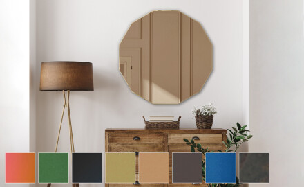 Rotondi decorativi specchio da parete L176