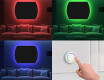 Arrotondati parete a specchio decorativi moderno L177 #11