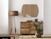 Arrotondati parete a specchio decorativi moderno L177 #2
