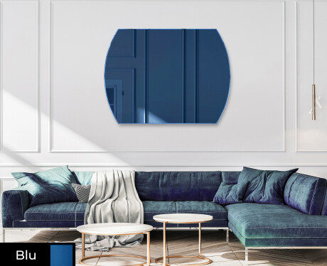 Arrotondati parete a specchio decorativi moderno L177 #3