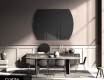 Arrotondati parete a specchio decorativi moderno L177 #5