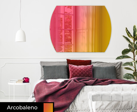 Arrotondati parete a specchio decorativi moderno L177 #7