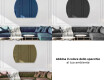 Arrotondati parete a specchio decorativi moderno L177 #10