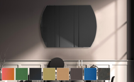 Arrotondati parete a specchio decorativi moderno L177