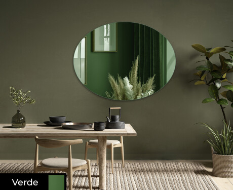 Ovali parete a specchio decorativi moderno L178 #1