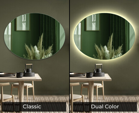 Ovali parete a specchio decorativi moderno L178 #9