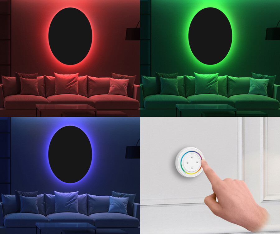 4 Specchi Adesivi Quadrati 20x20 Cm - Acrilico, Flessibili, Per Parete, Bagno, Soggiorno - Foto 3