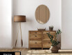 Ovali decorativi specchio da parete L179 #2