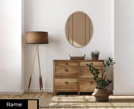 Ovali decorativi specchio da parete L179 #2