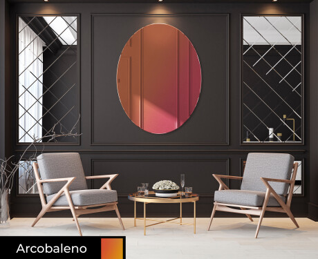 Ovali decorativi specchio da parete L179 #7