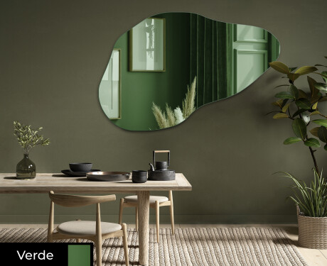 Irregolari specchio da parete moderno L180 #1