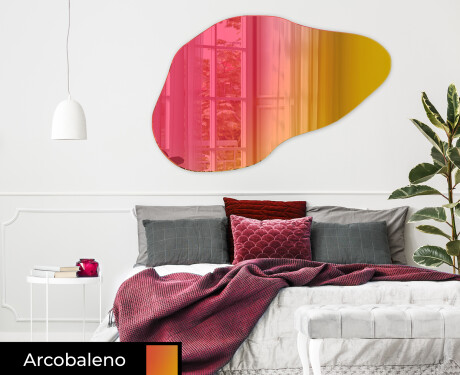 Irregolari specchio da parete moderno L180 #7