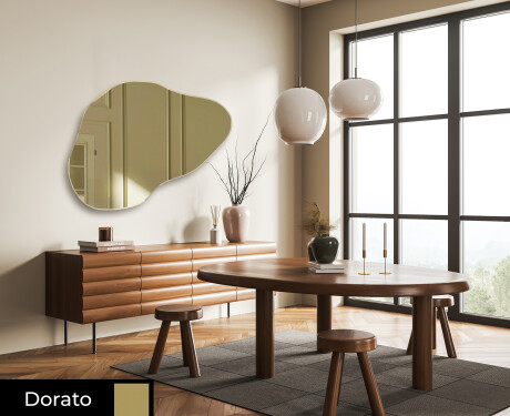 Irregolari specchio da parete moderno L180 #8