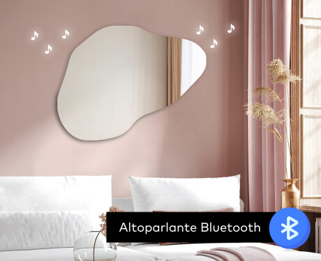 Specchio da bagno LED di forma irregolare P221 #8