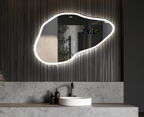Specchi LED da parete forme particolari P222 #6