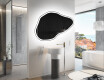 Specchio da bagno LED di forma irregolare P222 #9