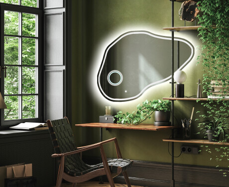 Specchi LED da parete forme particolari P223 #4