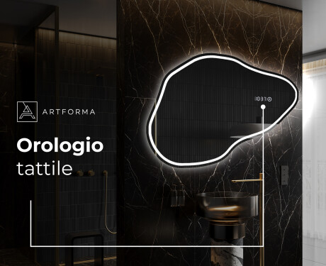 Specchio da bagno LED di forma irregolare P223 #7