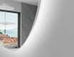 Ovale specchio moderno con luci LED L229 #2