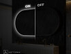 Ovale specchio moderno con luci LED L229 #3