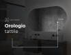 Ovale specchio moderno con luci LED L229 #8