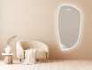 Specchio da bagno LED di forma irregolare I222 #4