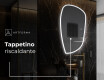 Specchio da bagno LED di forma irregolare I222 #8