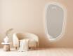 Specchio con luci grande da parete forme particolari I223 #4