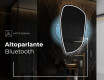 Specchio da bagno LED di forma irregolare I223 #5