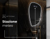 Specchio da bagno LED di forma irregolare I223 #6