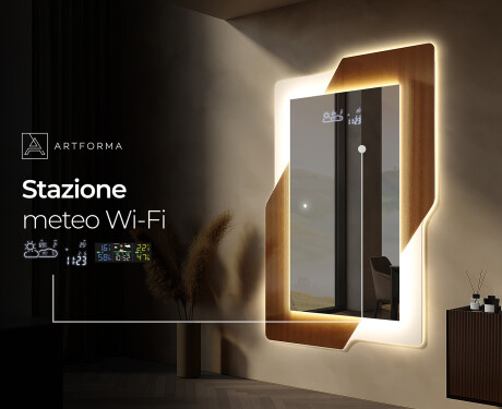 Specchio da parete rettangolare - Retro #5