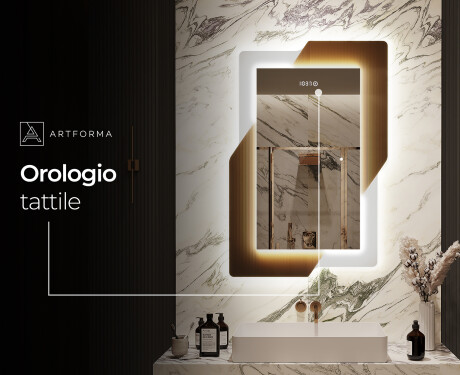 Specchio da parete rettangolare - Retro #6