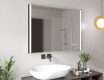 Moderno specchi LED per bagno con cornice - Superlight #1