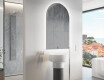 Specchio da bagno LED di forma irregolare Y221